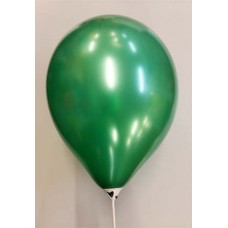 12'' Local Round Atex Metallic Dark Green Balloon